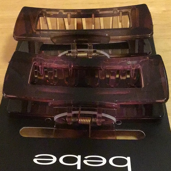 bebe Large Hair Clips - Picture 5 of 10